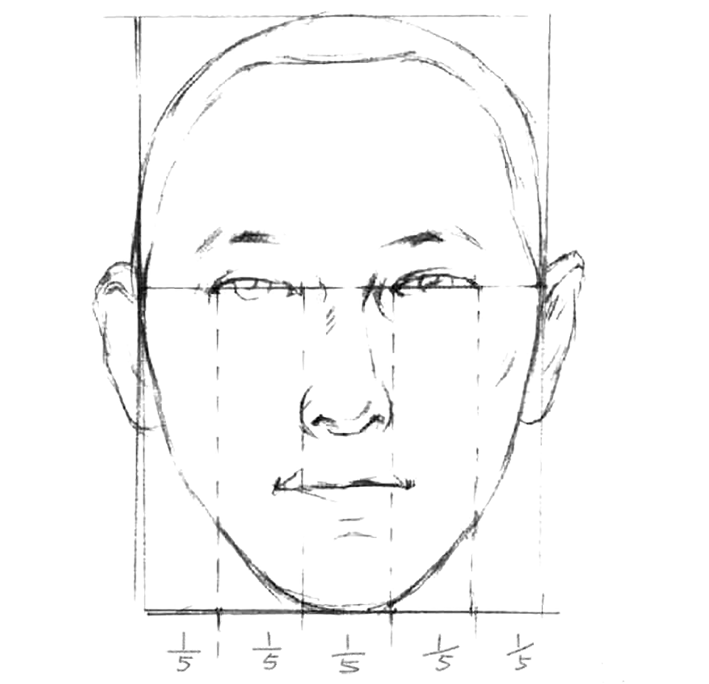 人物素描头像绘画0基础必须知道绘画人物头像基础技法